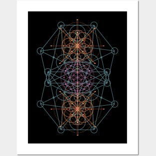 Flower of Life  - Abstract Alchemy - Sacred Geometry - Festival - Psychedelic Artwork - Spiritual Posters and Art